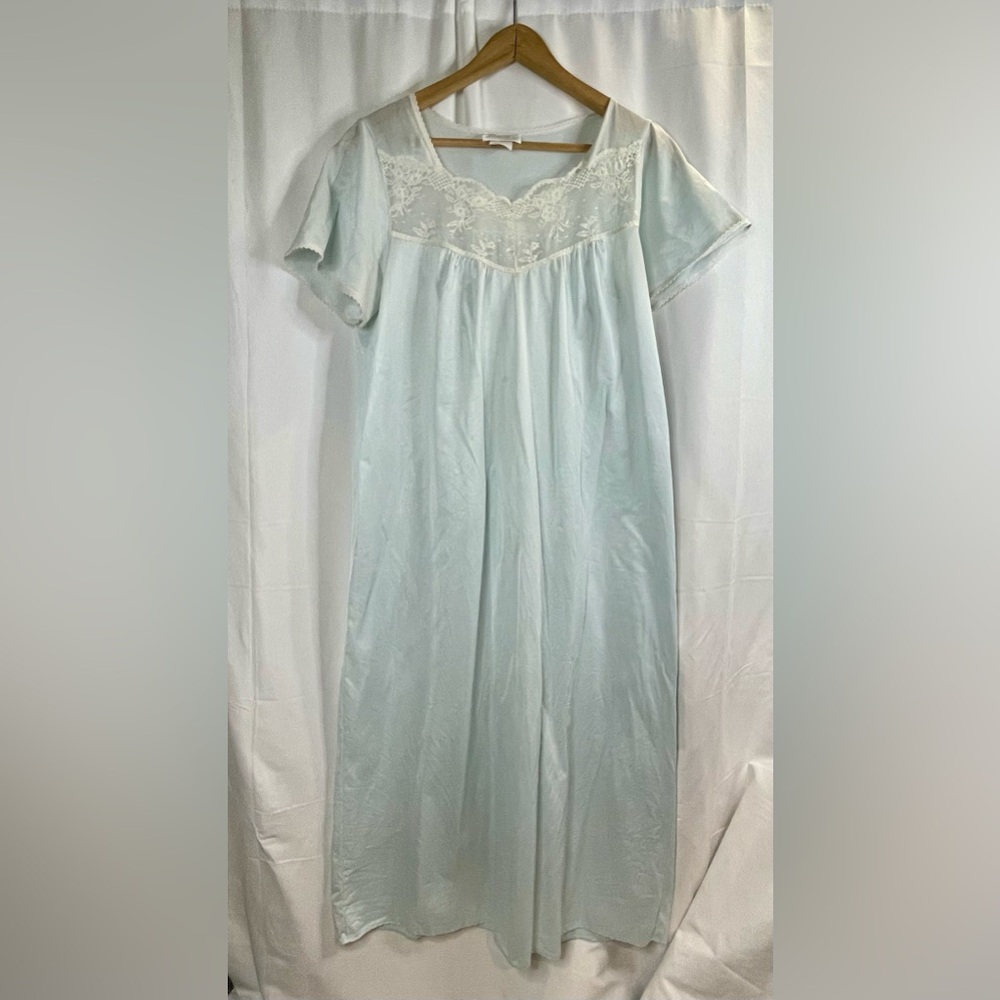lingerie dress vintage babydoll lace patricia women medium cottagecore smooth